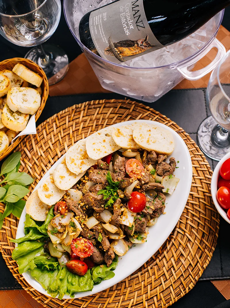 Gastronomia Ilha Toque Toque em São Sebastião