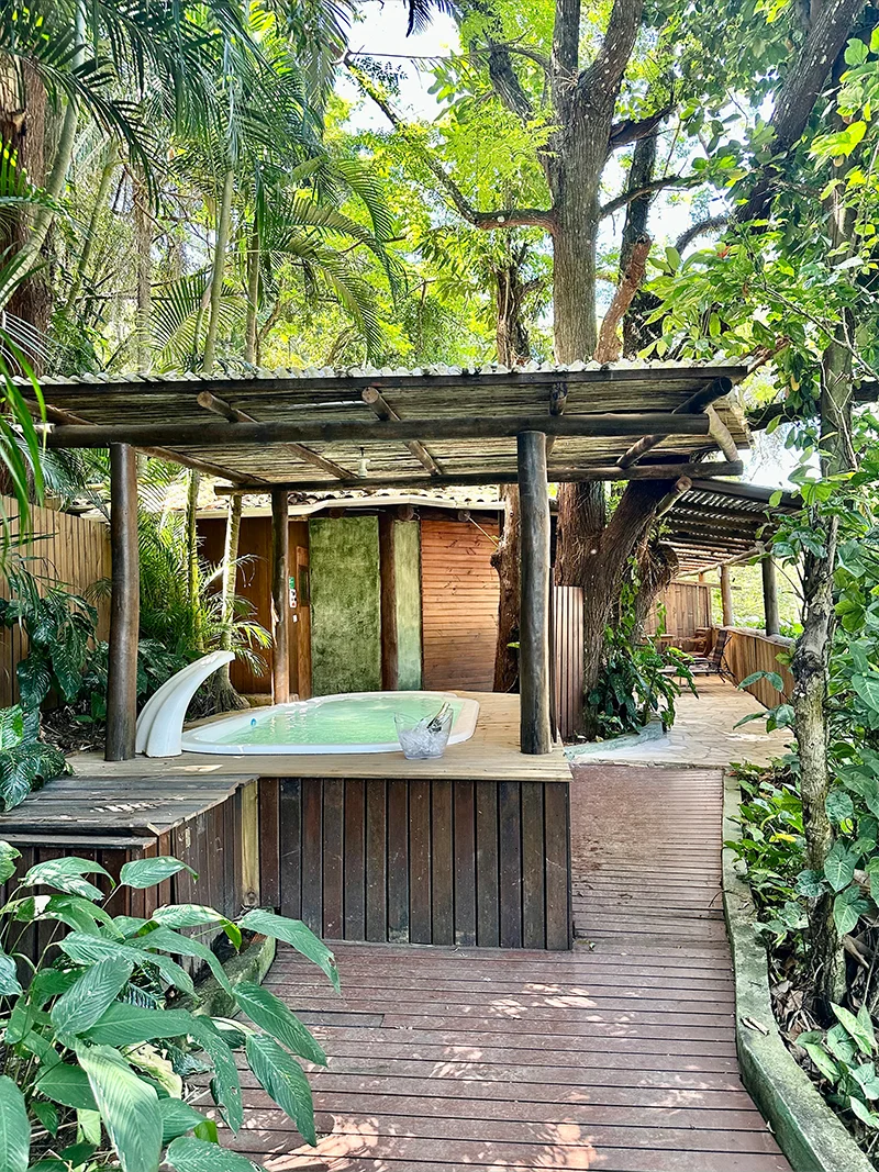 Suíte Eco Master Ilha Toque Toque em São Sebastião