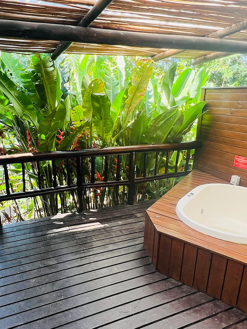 Suíte Eco Privé Ilha Toque Toque em São Sebastião-SP