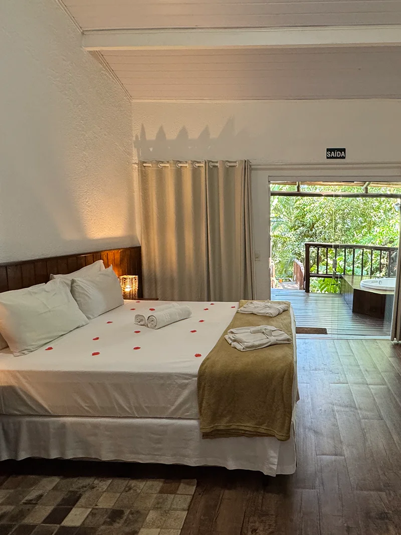 Suíte Eco Privé Ilha Toque Toque em São Sebastião-SP