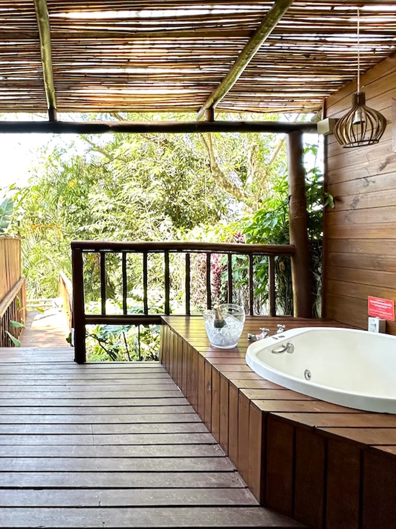 Suíte Eco Privé Ilha Toque Toque em São Sebastião-SP