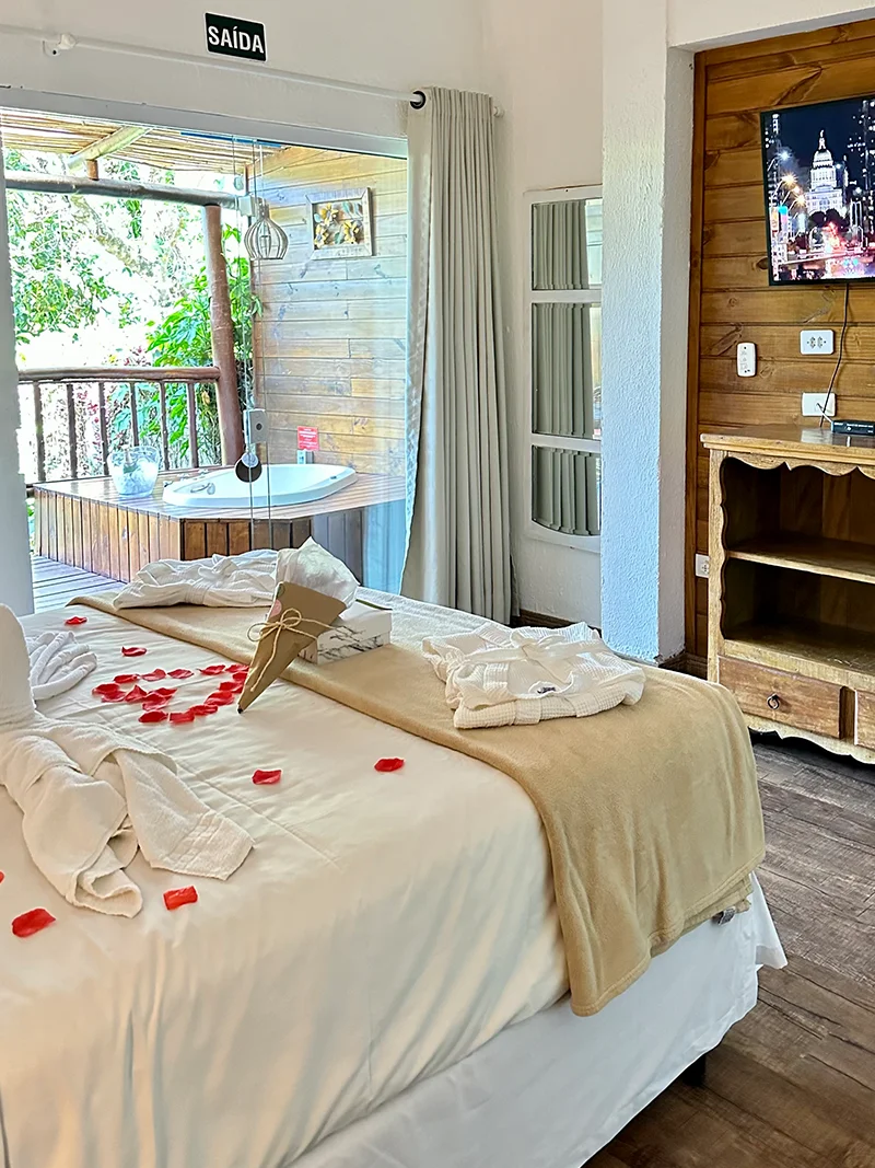 Suíte Eco Privé Ilha Toque Toque em São Sebastião-SP