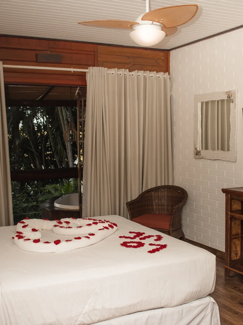 Suíte Eco Vip Ilha Toque Toque em São Sebastião